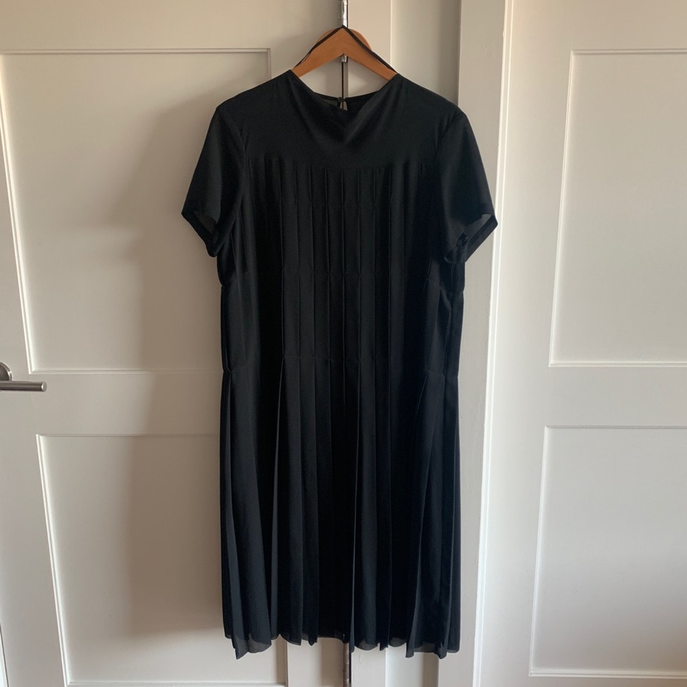 COS Pleated Chiffon Dress